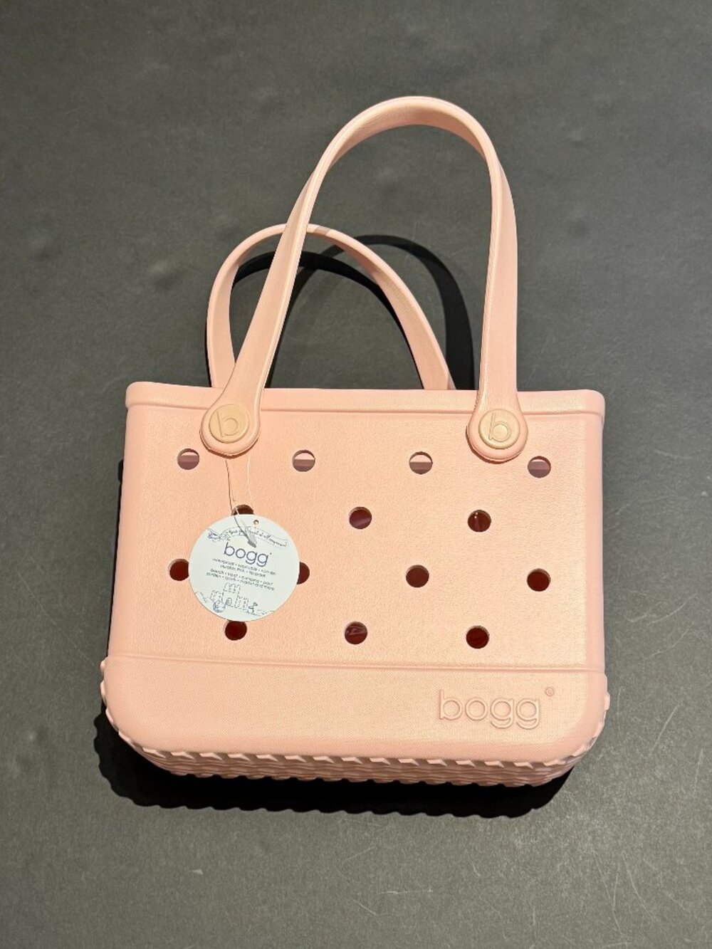 New Peach Bitty Bogg Bag With Tags